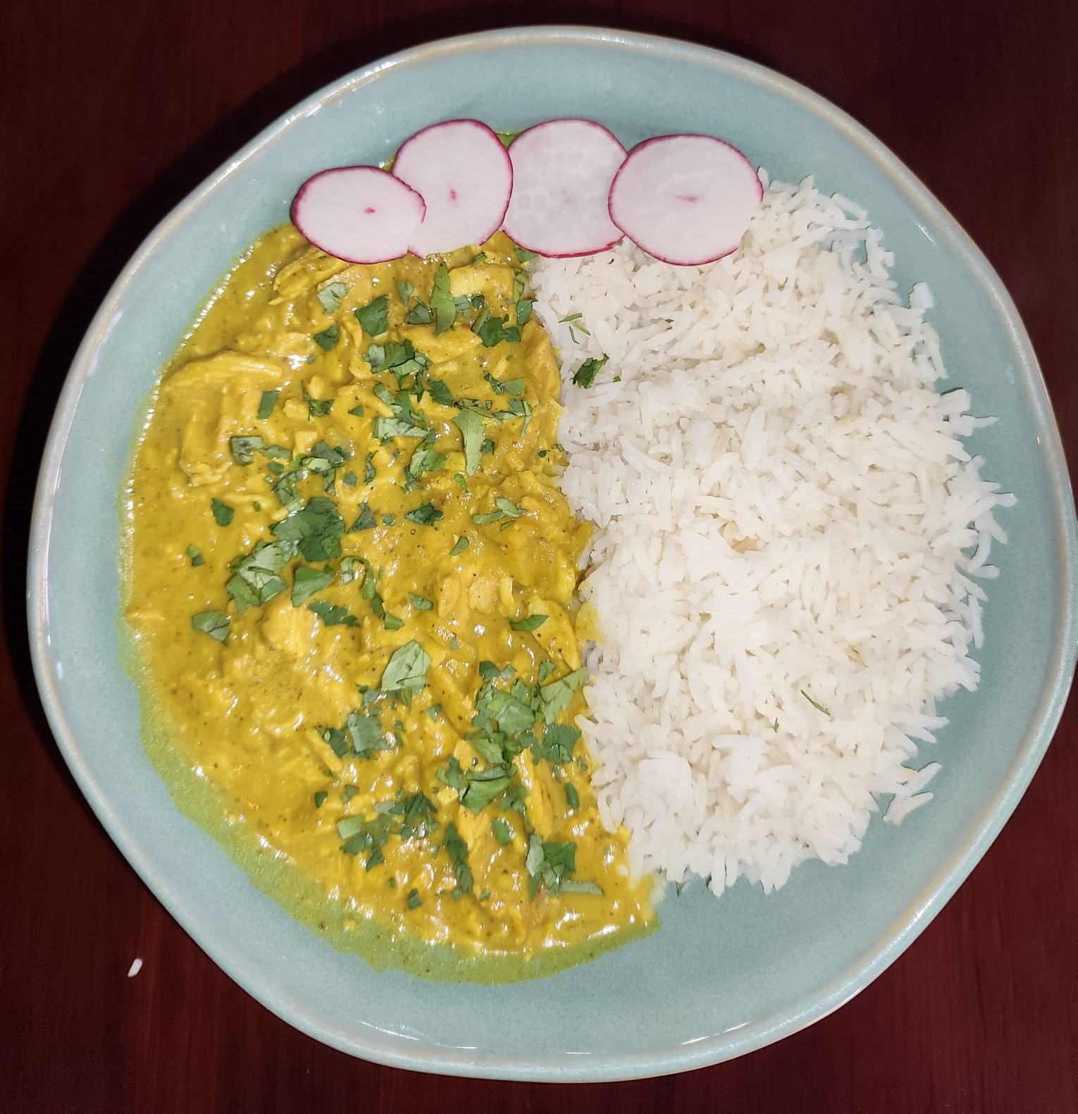 Frango de Caril com Arroz
